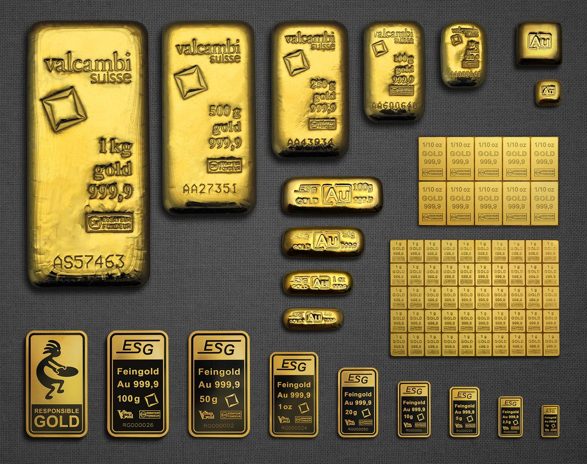 Sale of gold bars