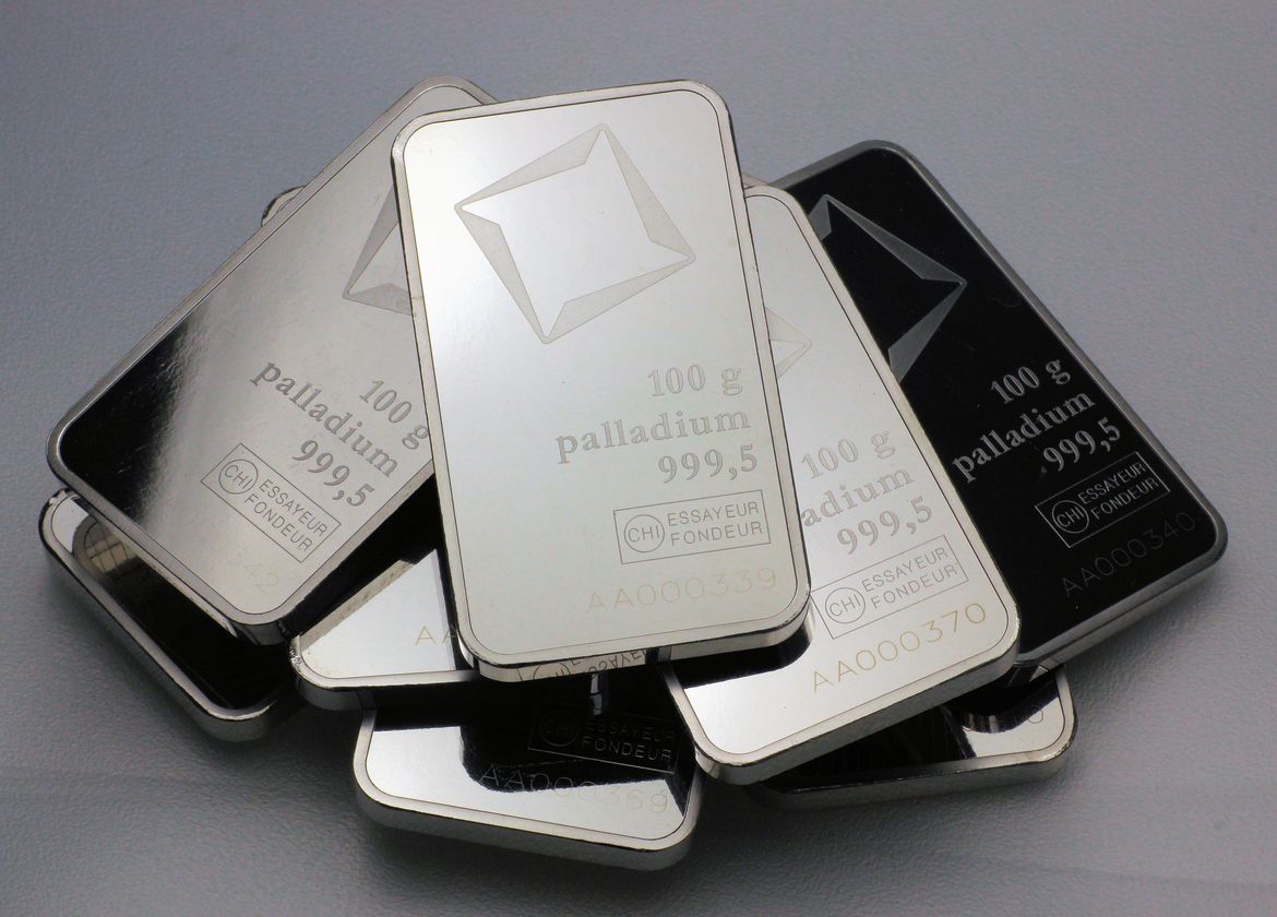 Purchase of palladium bars