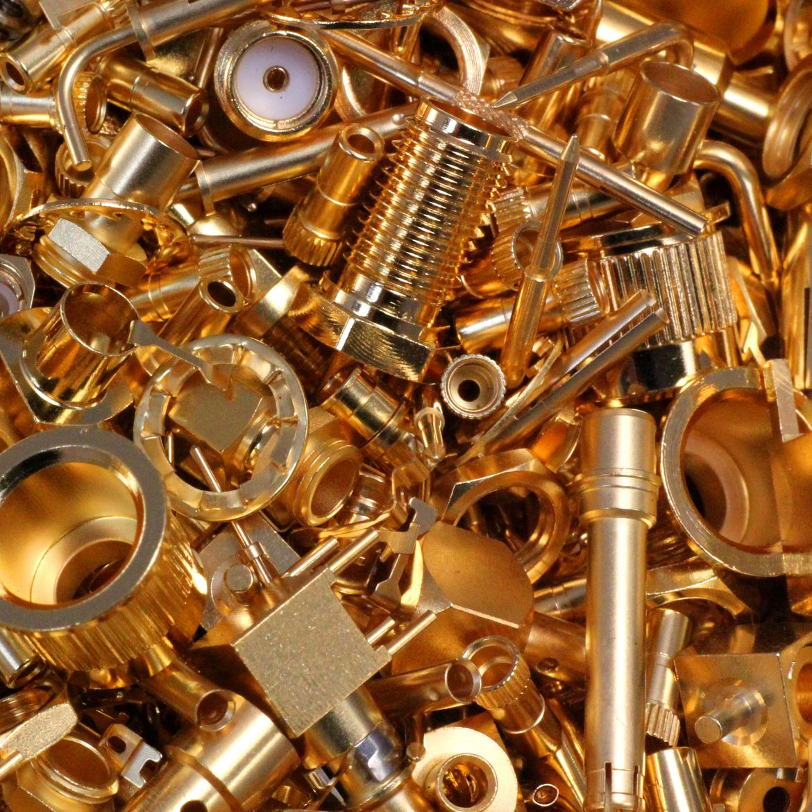 Industrial waste containing precious metals