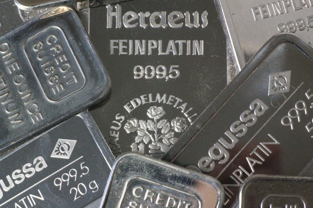 Purchase of platinum bars